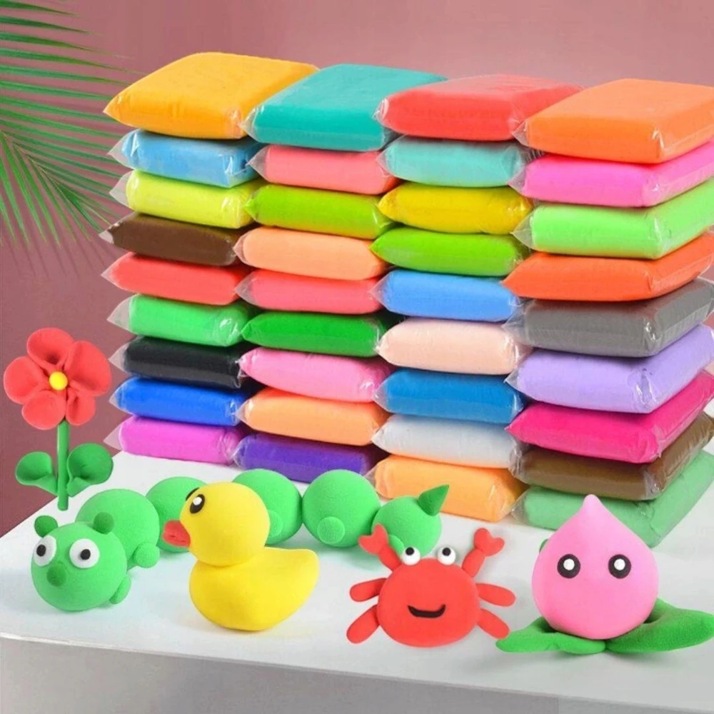 Toys SUPER MOLIO PLASTICINAS PUTOLIS MOLIS MEGA DIDELIS SENSORY + AKC 12 SPALVŲ