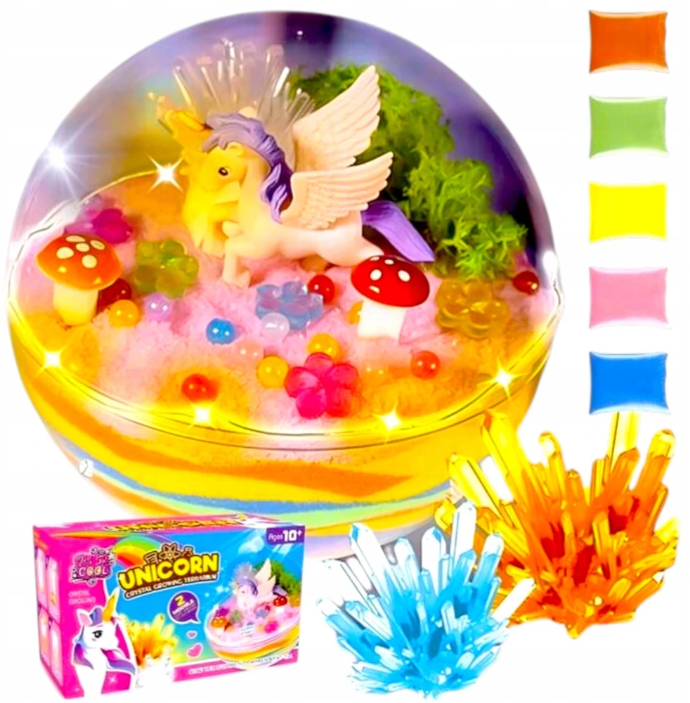 Toys VIENRAGIS TERARIUM DIAMOND CRYSTAL FACTORY MAGIŠKIEJI KRISTALAI