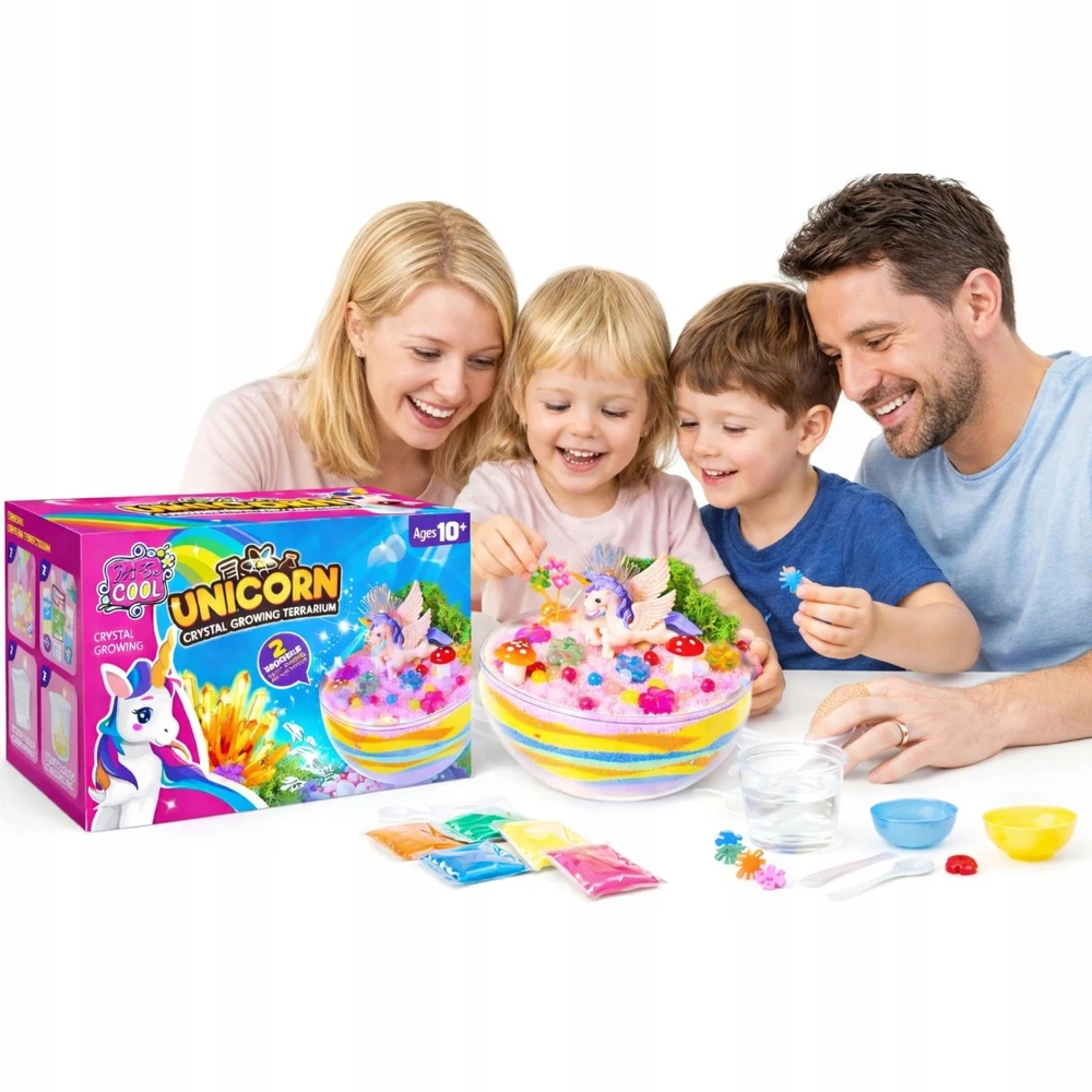 Toys VIENRAGIS TERARIUM DIAMOND CRYSTAL FACTORY MAGIŠKIEJI KRISTALAI