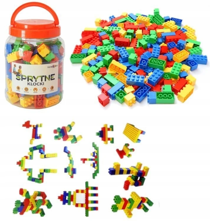 Toys4Edu Protingos statybinės plytos 100 elementų