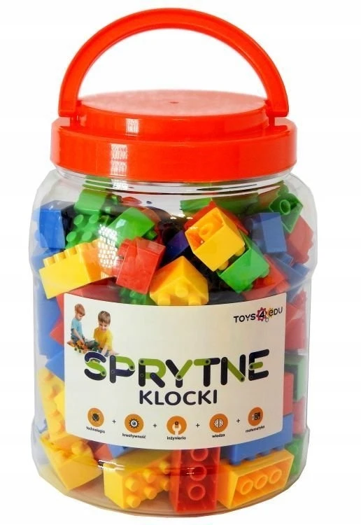 Toys4Edu Protingos statybinės plytos 100 elementų