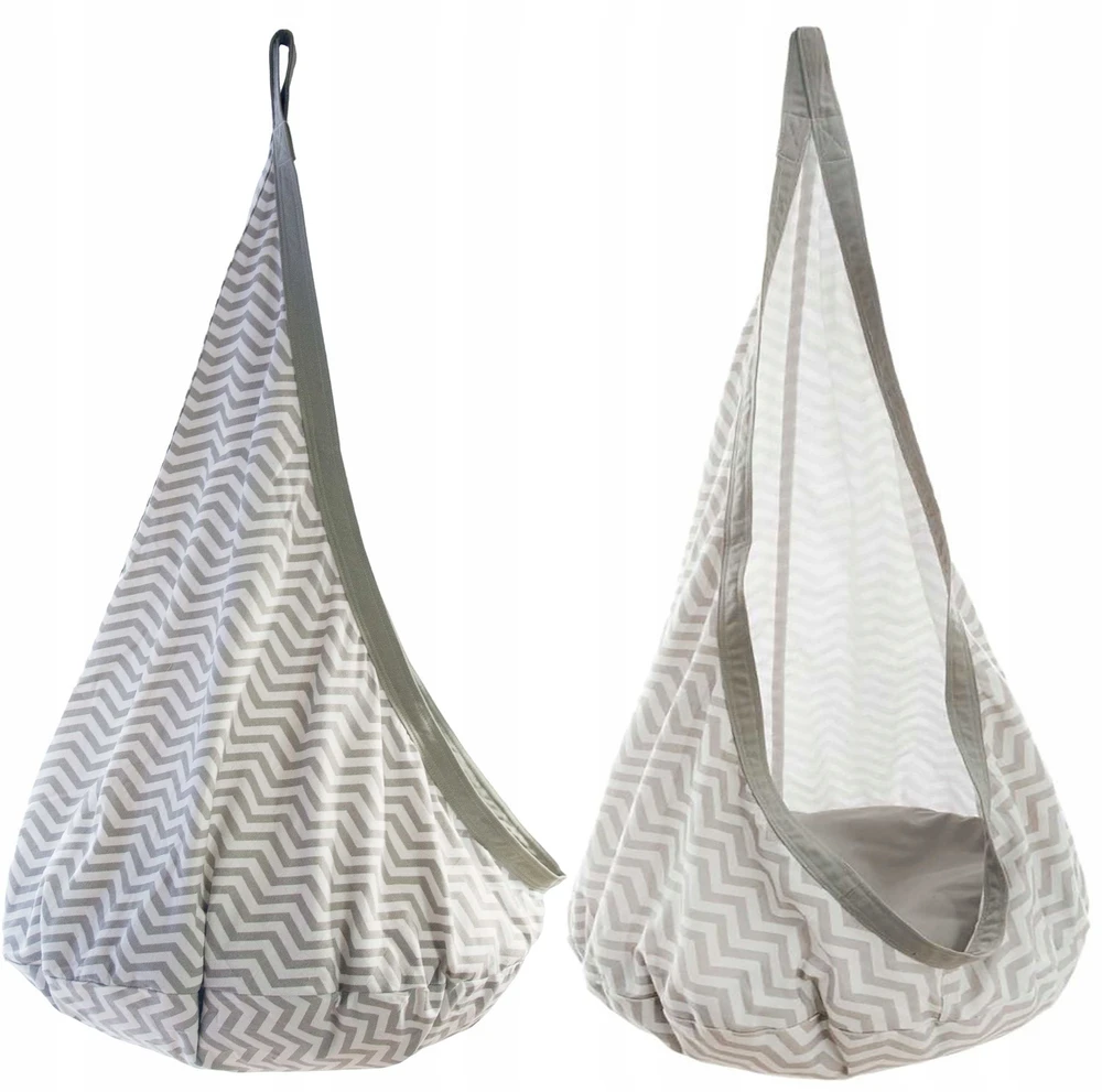 Toysplanet COCOON SWING 60KG KABANAMA KĖDĖ HAMAKAS PABAIGTA SUKURĖ SU PAGALVE 3+