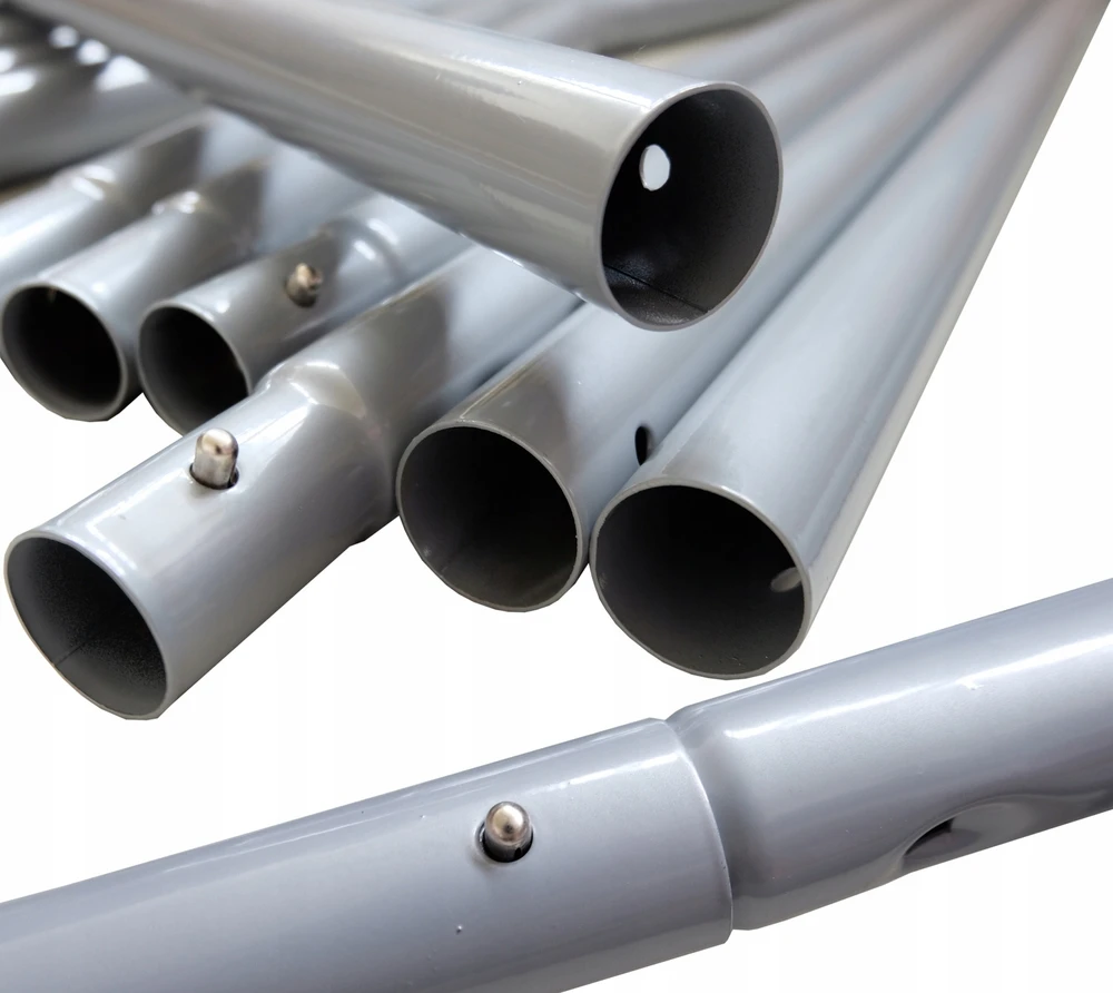 Toysplanet Didelė metalinė futbolo vartų sistema su tinkleliu 300x200x120 XL