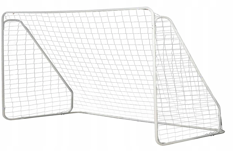 Toysplanet Didelė metalinė futbolo vartų sistema su tinkleliu 300x200x120 XL