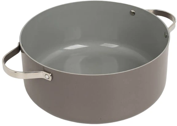 Puodas su dangčiu MAESTRO MR-4009 (MR-4009-28) 28 cm 7.0 l Pilkas