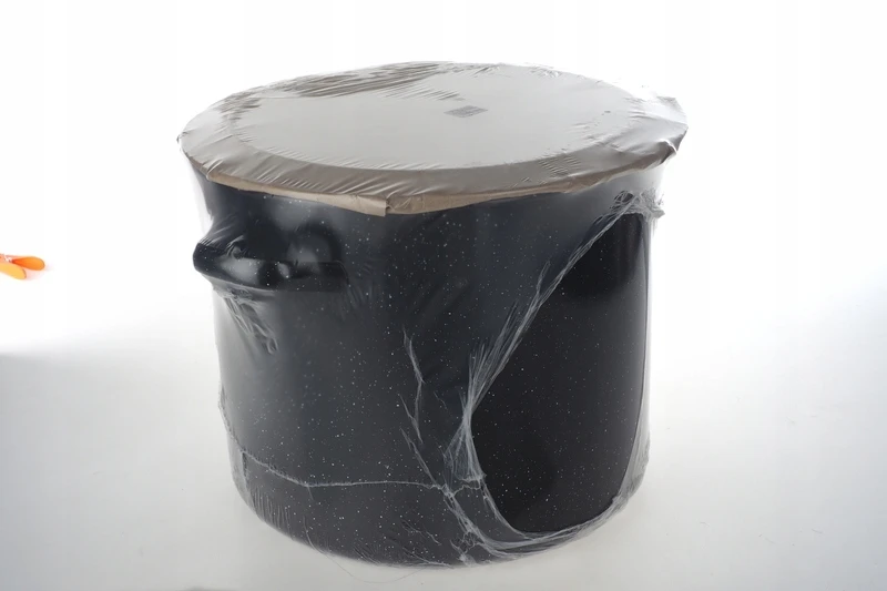 Tradicinis didelis emaliuotas puodas XXL Elo-Pol 31L su dangteliu 36cm, skirtas bigos