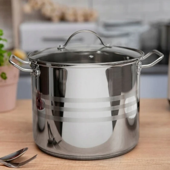 Tradicinis Galicja puodas su matavimo puodeliu 3,7 L 18 CM