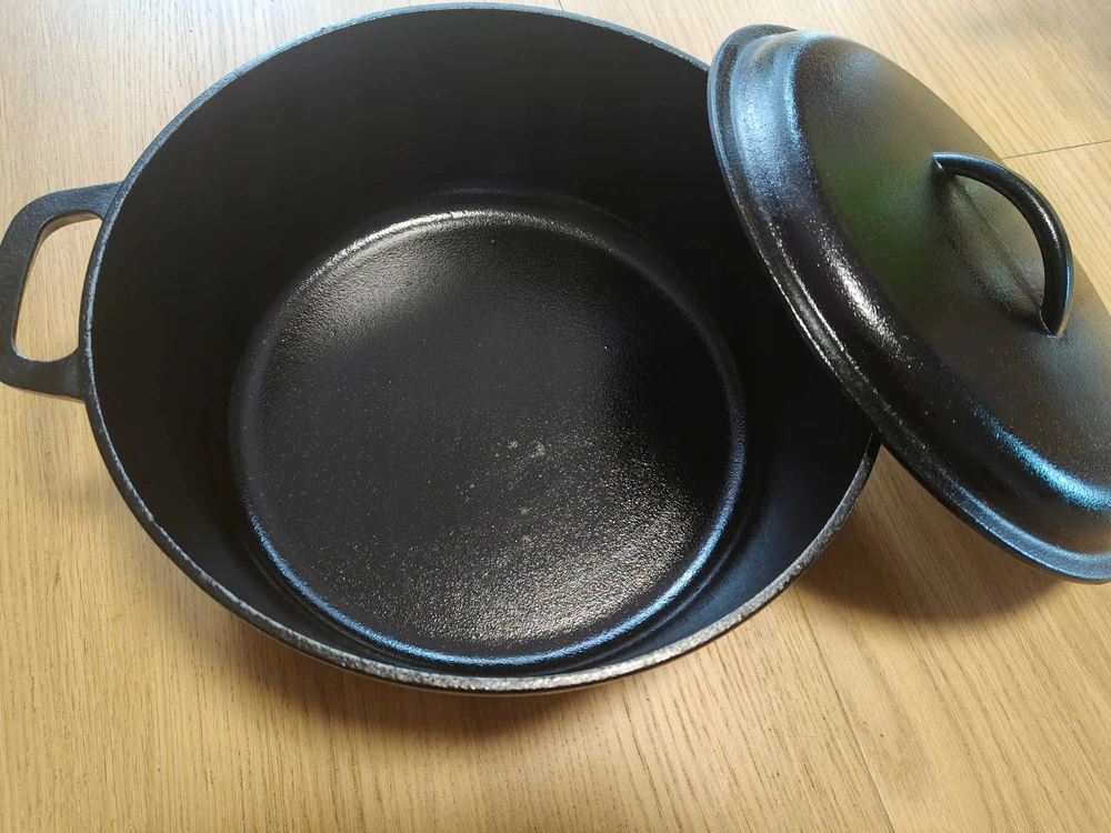 Tradicinis ketaus puodas, Amazon kepiniai 6,6 l