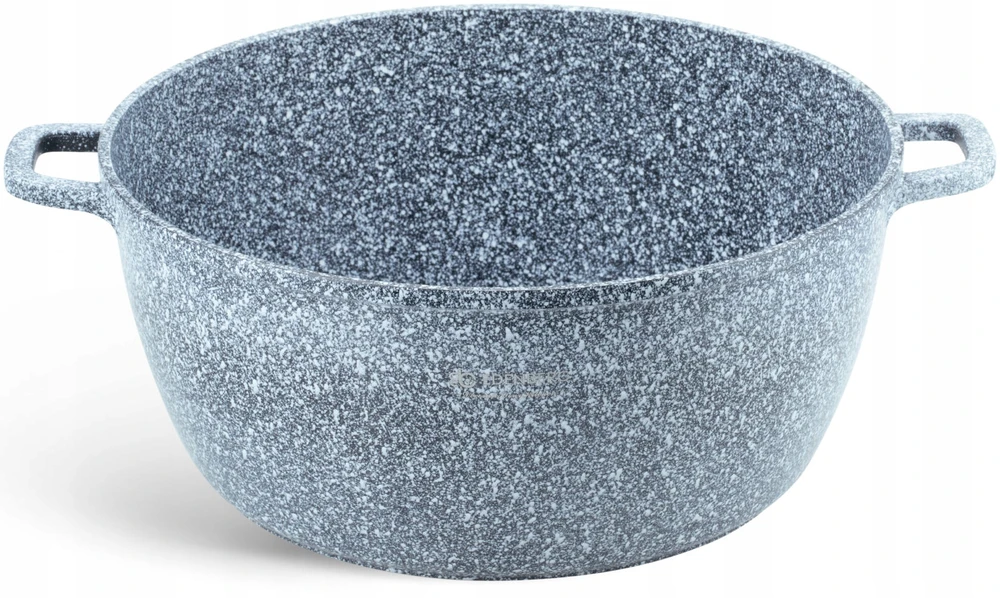 Tradicinis marmurinis puodas Edenberg 6.8L dujų indukcija 28cm su dangteliu