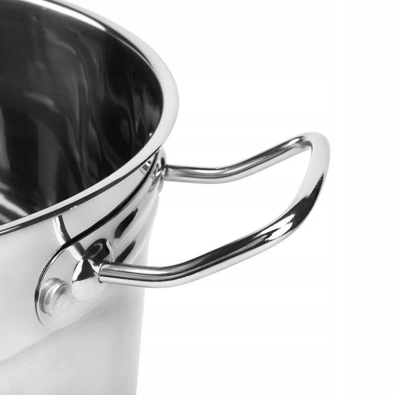TRADICINIS NERŪDIJANČIO NERŪDijančio plieno PUODAS GASTRO FLORINA AUKŠTAS 32cm 18,5l