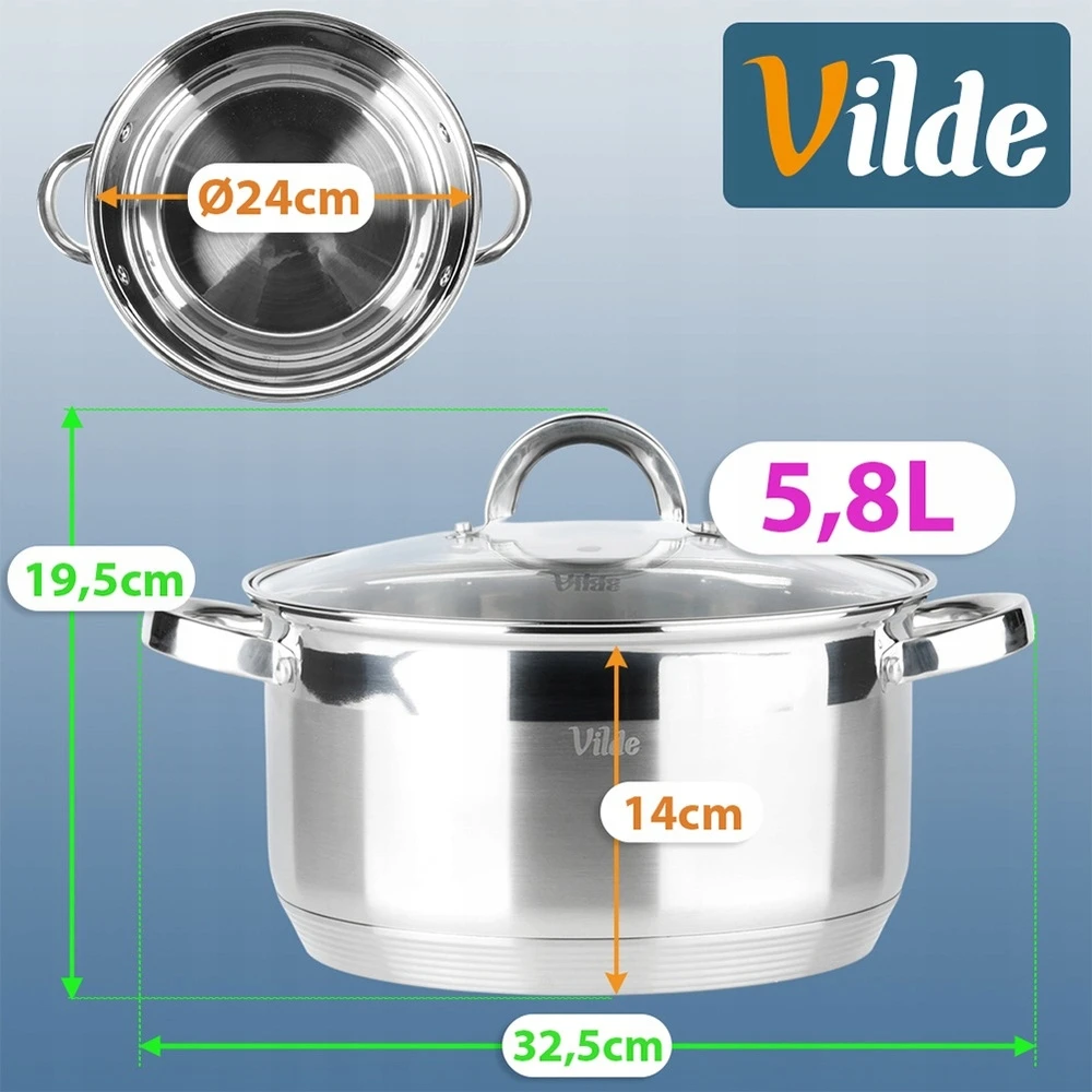 Vilde Puodas 24 cm