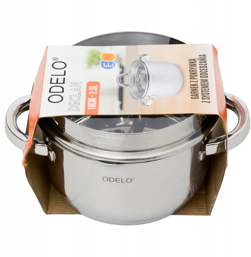 Tradicinis PLIENINIS virimo puodas Dujinis indukcinis Odelo DECLAN 2,5 l