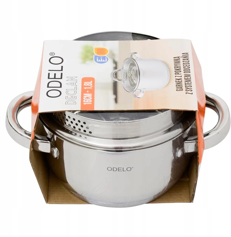 Tradicinis PLIENINIS virimo puodas Dujinis indukcinis Odelo DECLAN 1,8 l