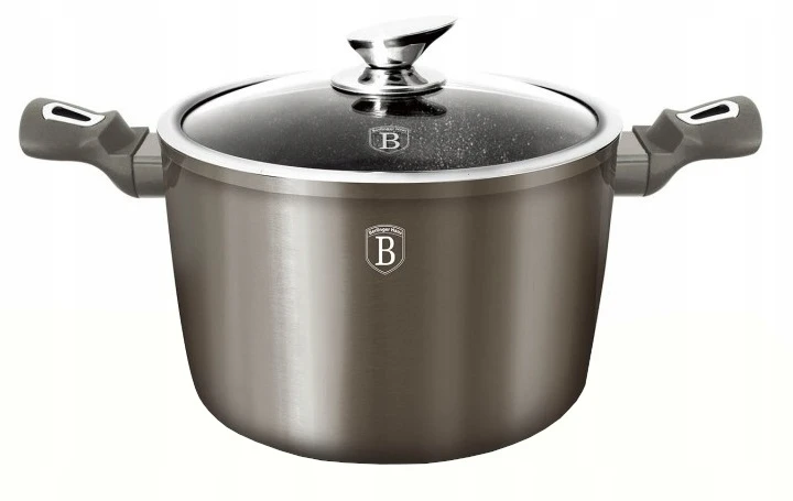 TRADICINIS PUODAS BERLINGER HAUS 26CM 7.3L ANGLES SU STIKLINIO DANGIU
