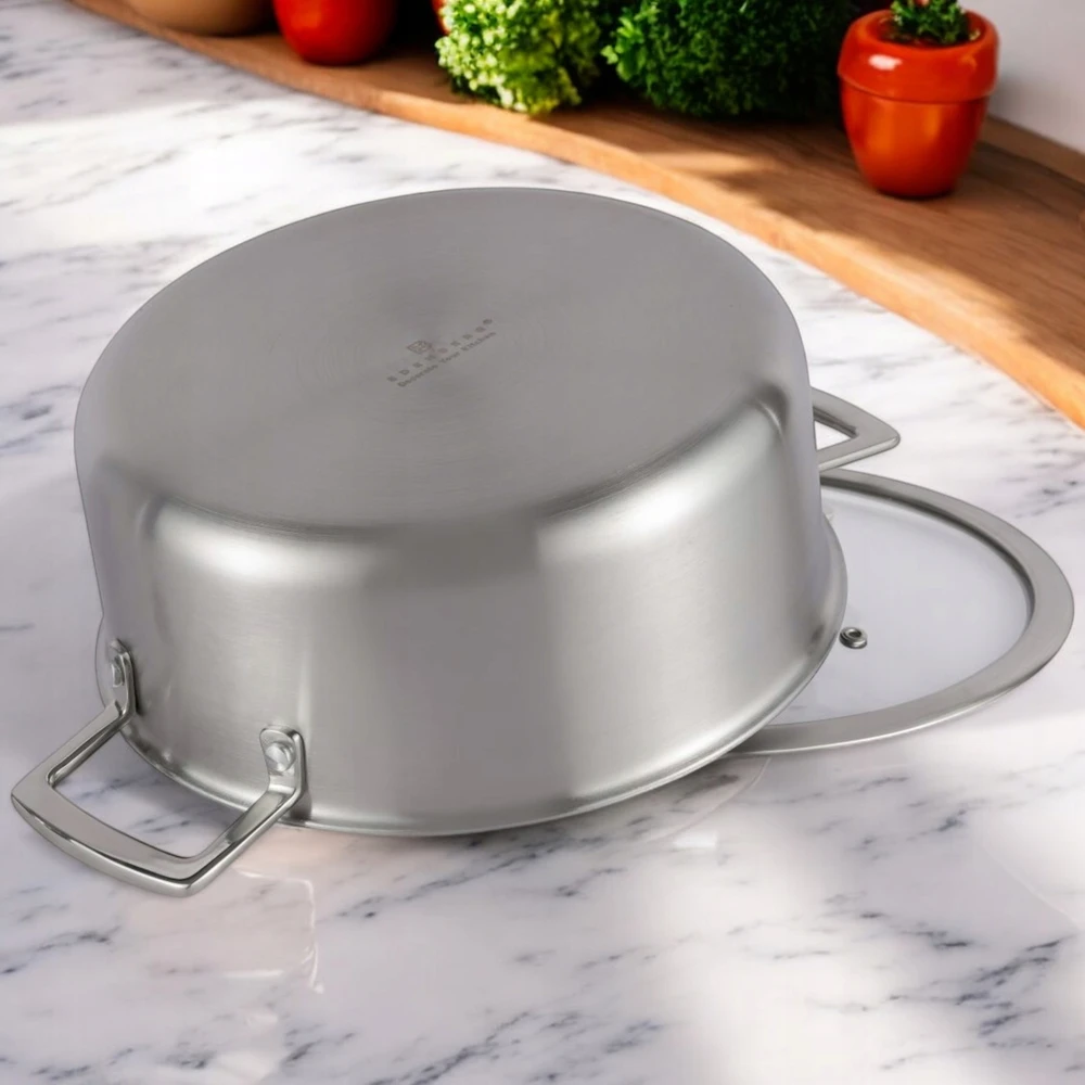 Tradicinis puodas Edenberg Plieninis puodas EDENBERG PRO 20cm 2.8L 2.8l