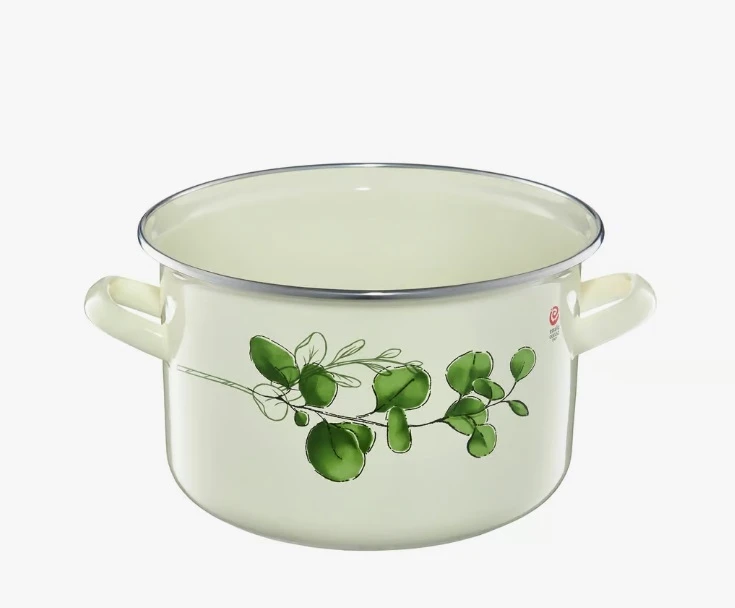 Tradicinis puodas Emalia Olkusz Eukaliptus 2,9 l