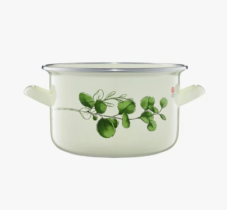 Tradicinis puodas Emalia Olkusz Eukaliptus 2,9 l