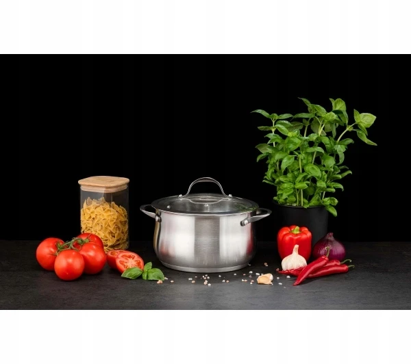 Tradicinis puodas La Bonita LB24G003 5,7L Clasico su stikliniu dangteliu