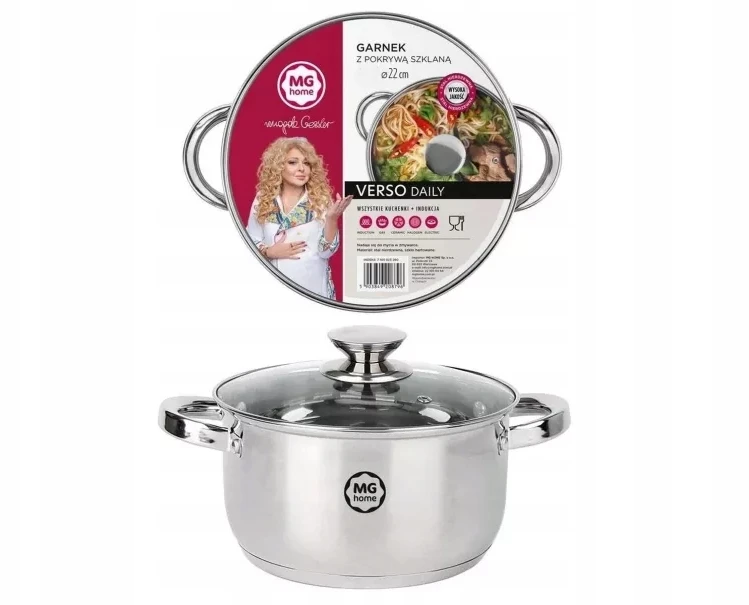 Tradicinis puodas MG Home Verso Daily 22cm 4,5 l