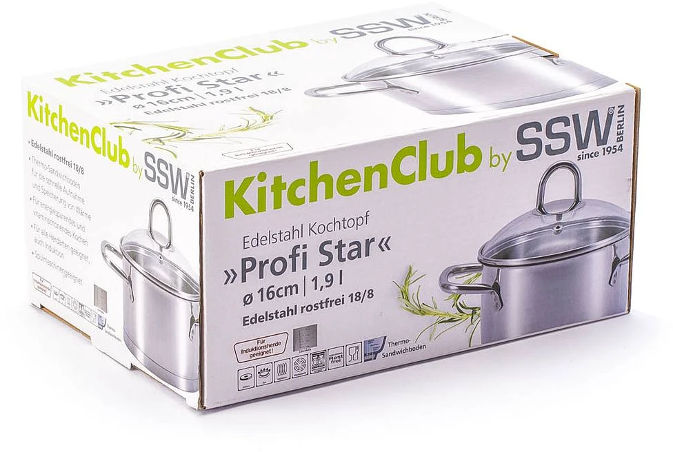 Puodas Profi Star SSW 1,9 l, 16cm