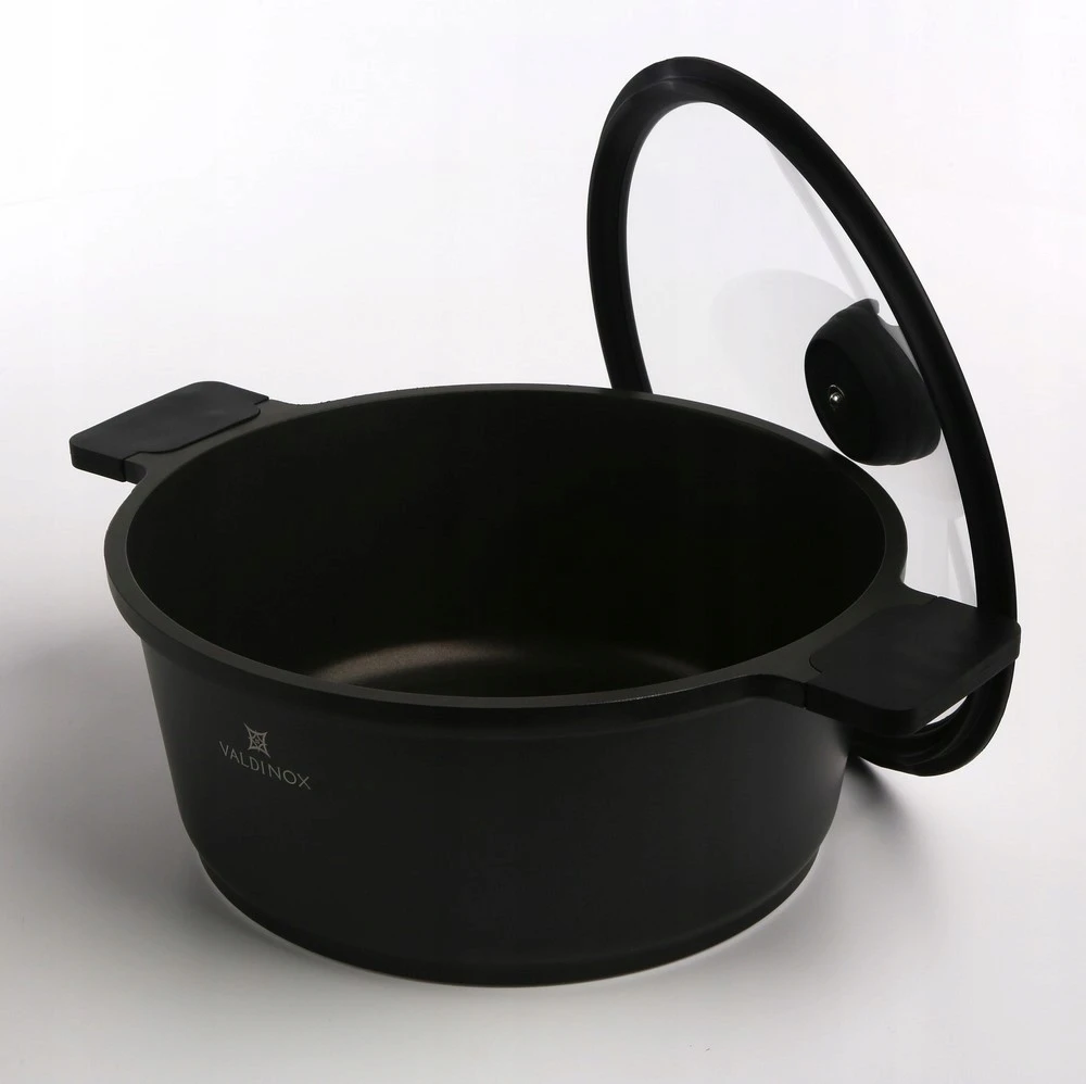 Valdinox Expert puodas 28 cm su dangčiu 6,0 l