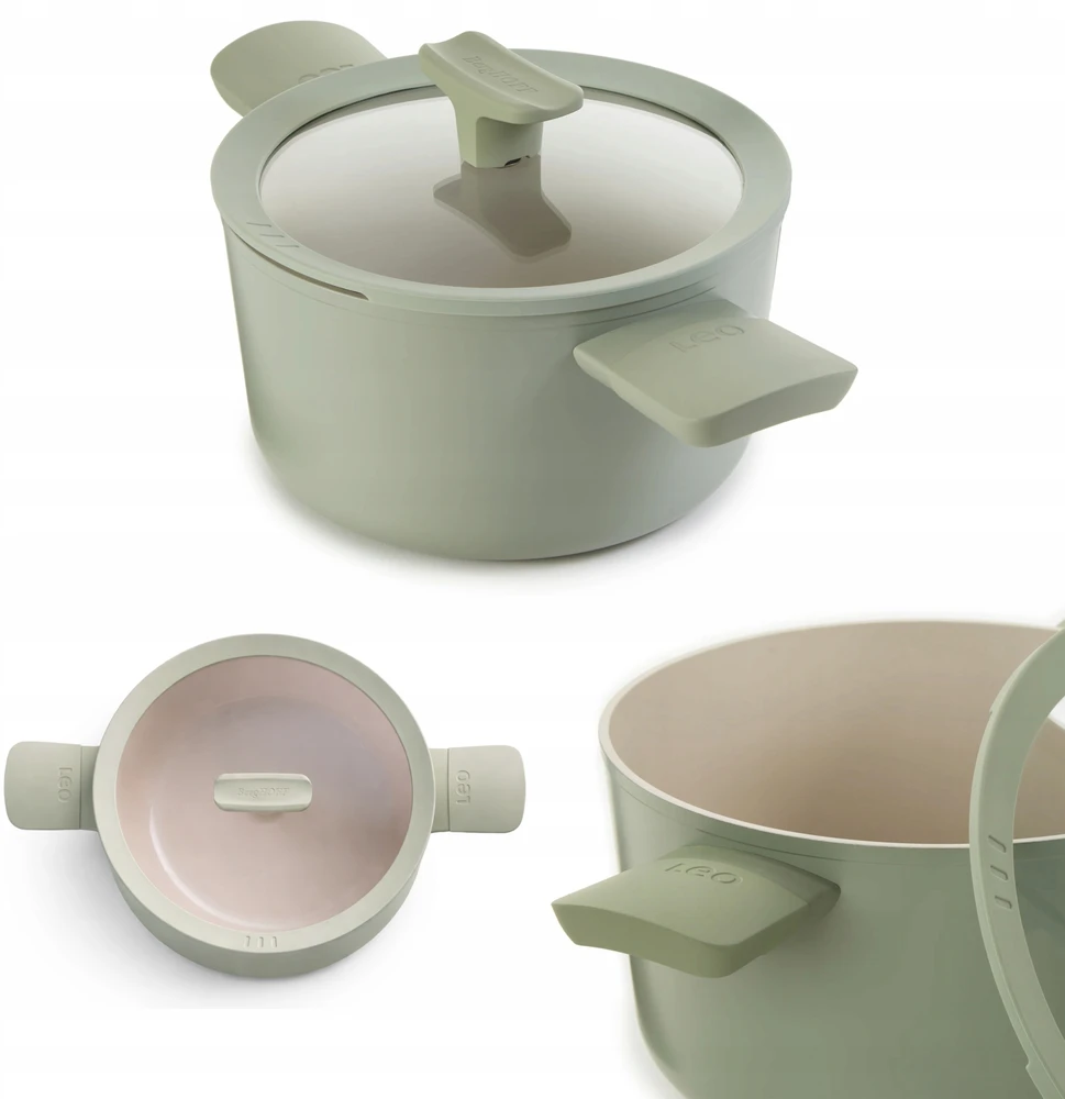 Tradicinis puodas su keramine danga 3,1L Balance Induction 20 cm BergHOFF