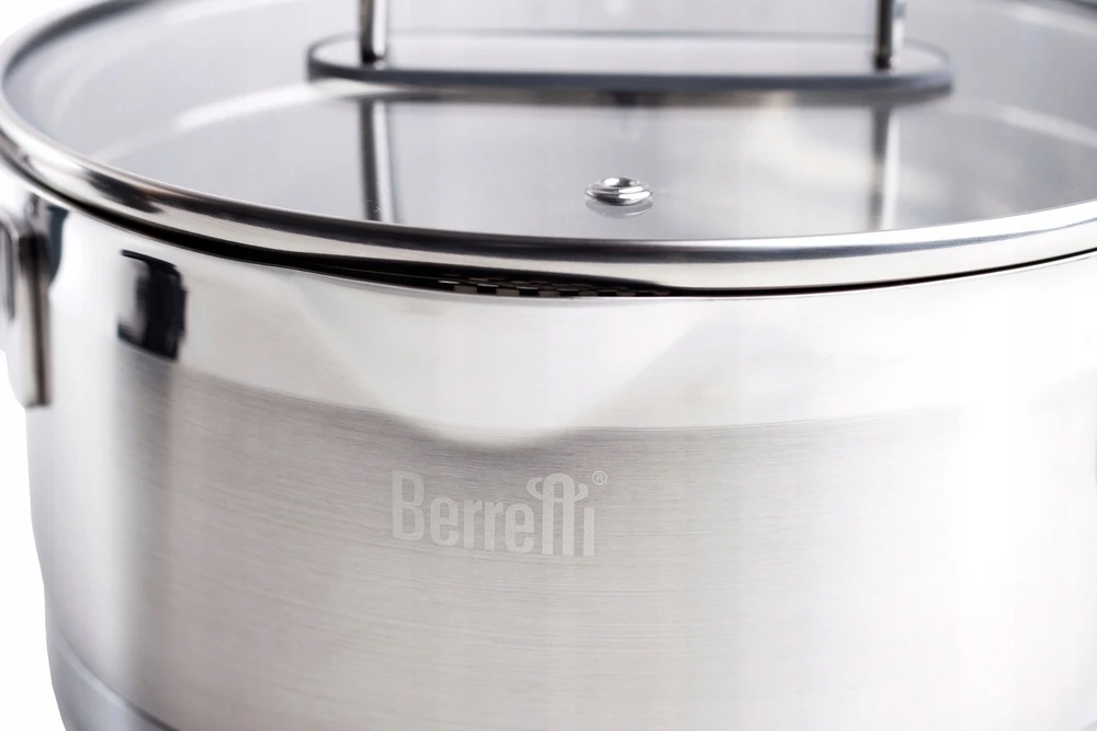 „Matral Berretti“ nerūdijančio plieno puodas su dangčiu, 18 cm