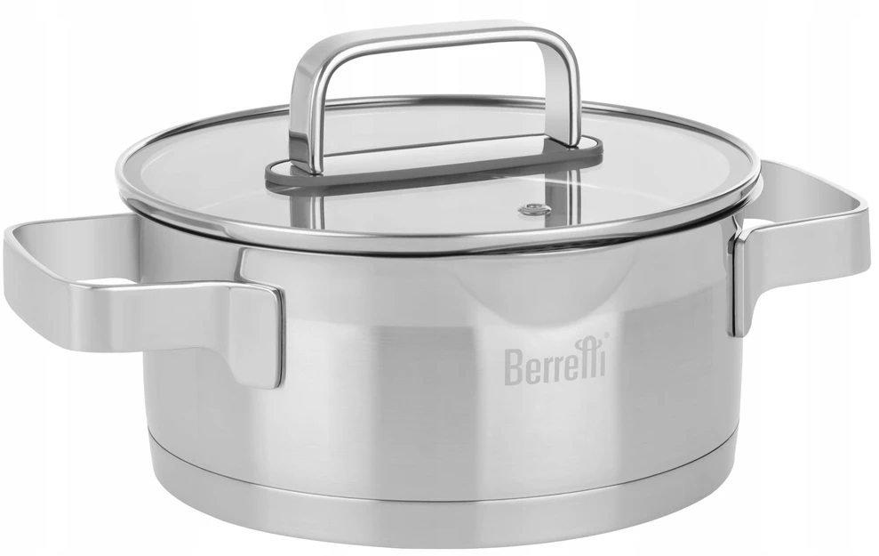 „Matral Berretti“ nerūdijančio plieno puodas su dangčiu, 18 cm