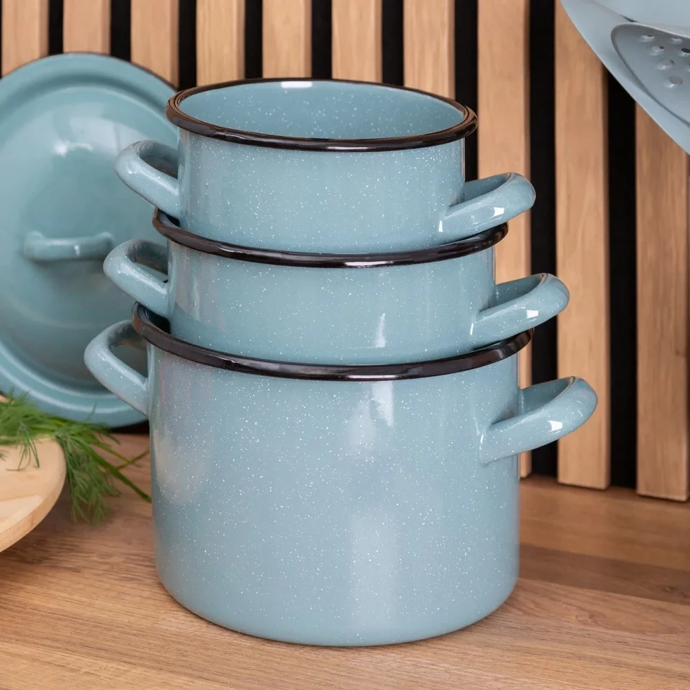 Tradicinis šalaviju emaliuotas puodas Altom Design 7,5 l