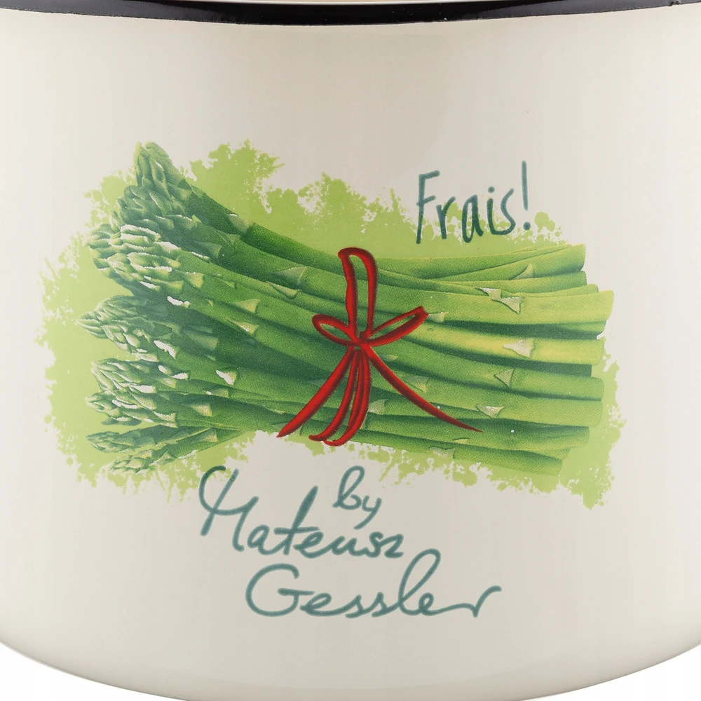 Tradicinis vazonas Emalia Pleszew Asparagus 6,4 l