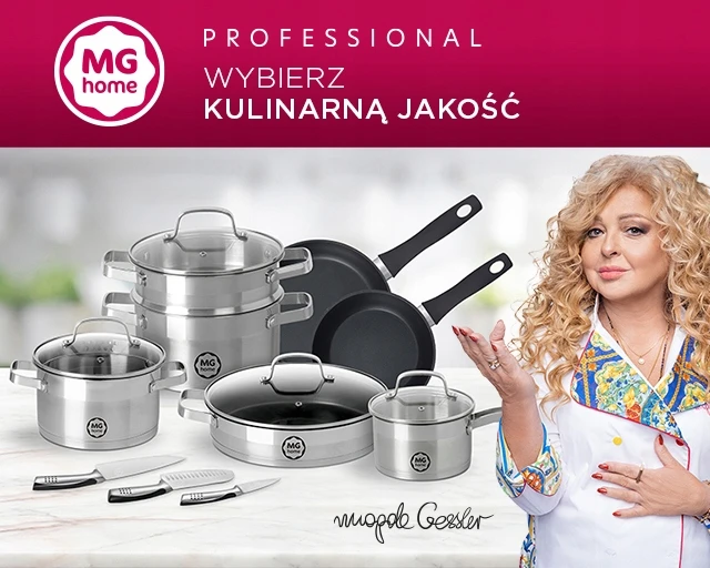Tradicinis žemas puodas, 28 cm, dangtis, nerūdijantis plienas, MG Home, dujų indukcija