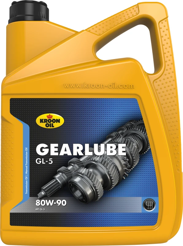 Transmisinė Alyva Kroon-Oil Gearlube GL-5 80W-90, 5L