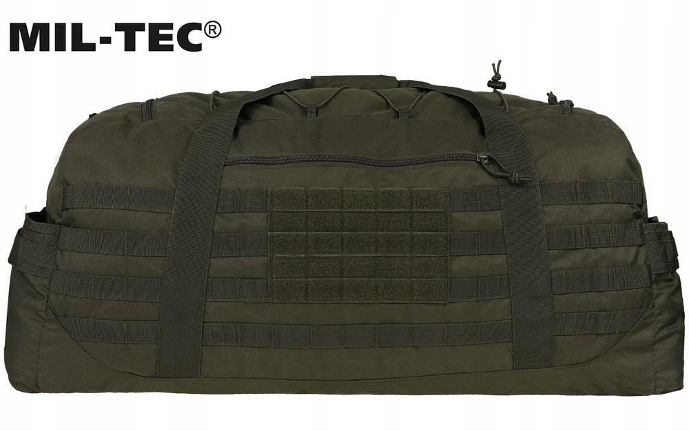 Krepšys Mil-Tec US Combat Parachute Cargo, 105l., Olive Žalias