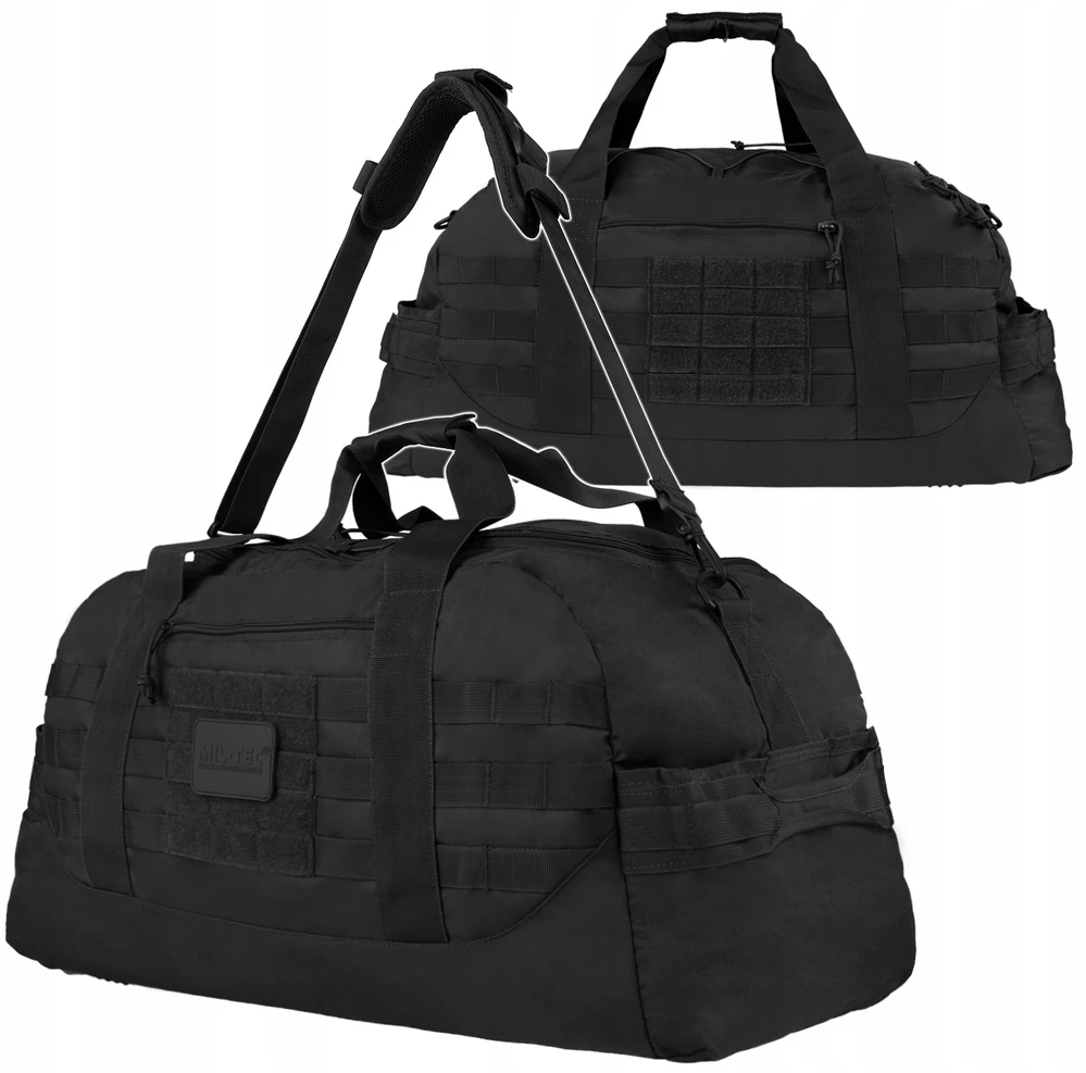 Krepšys Mil-Tec US Combat Parachute Cargo, 54l., Juoda