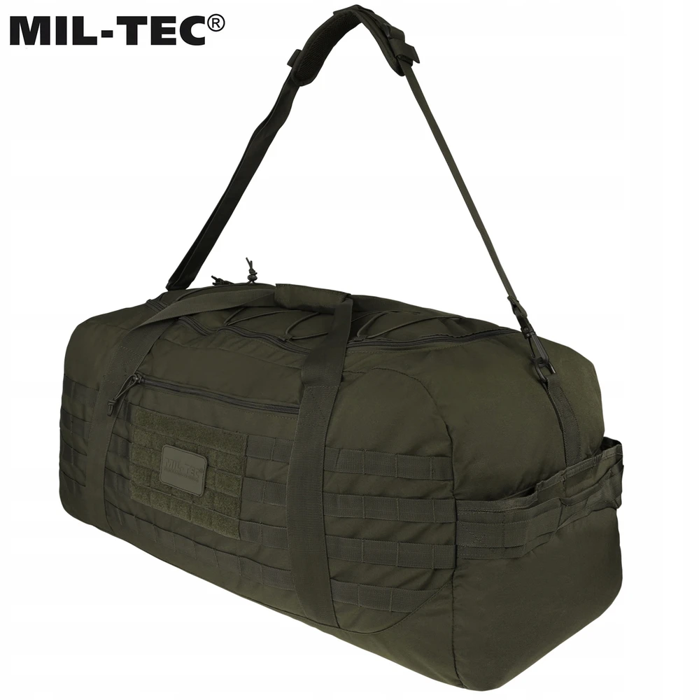 Krepšys Mil-Tec US Combat Parachute Cargo, 105l., Olive Žalias