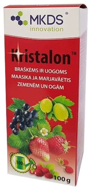 Mkds Kristalon gausiam žydėjimui, vaisių mezgimui, 100g