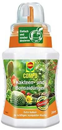 Trąšos kaktusams ir bonsams Compo, 0.25 l