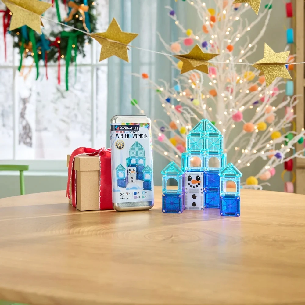 Travel Winter Wonder magnetiniai blokeliai 26 vnt. Magna-Tiles