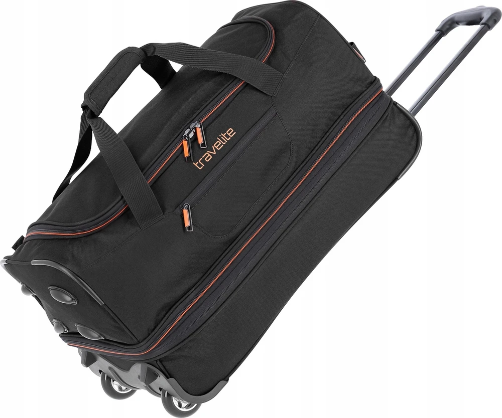 Kelioninis Travelite Basics S 64L plečiamas krepšys ant ratukų