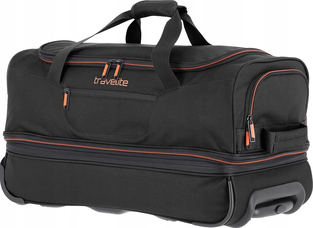 Kelioninis Travelite Basics S 64L plečiamas krepšys ant ratukų