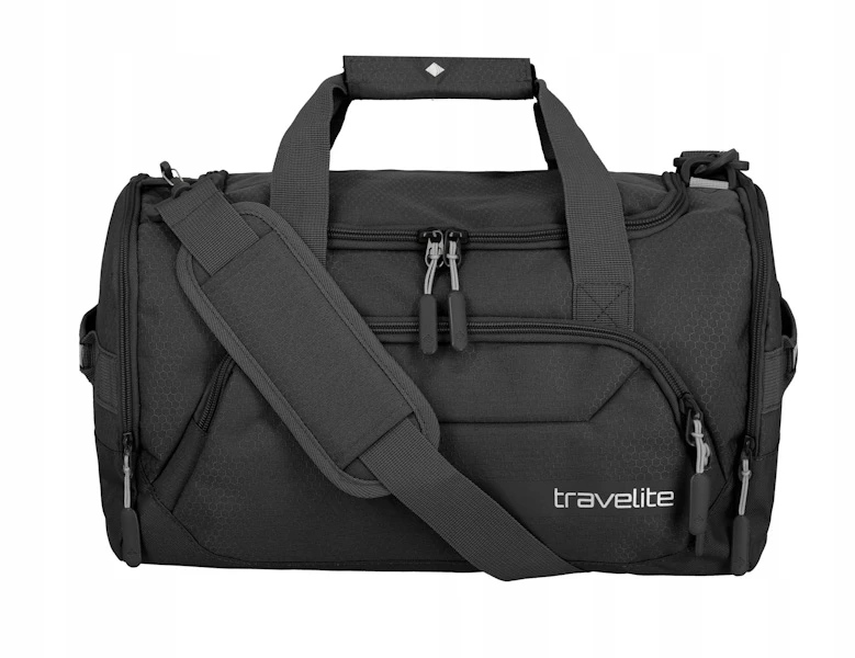 Travelite Kick Off S juodas kelioninis krepšys