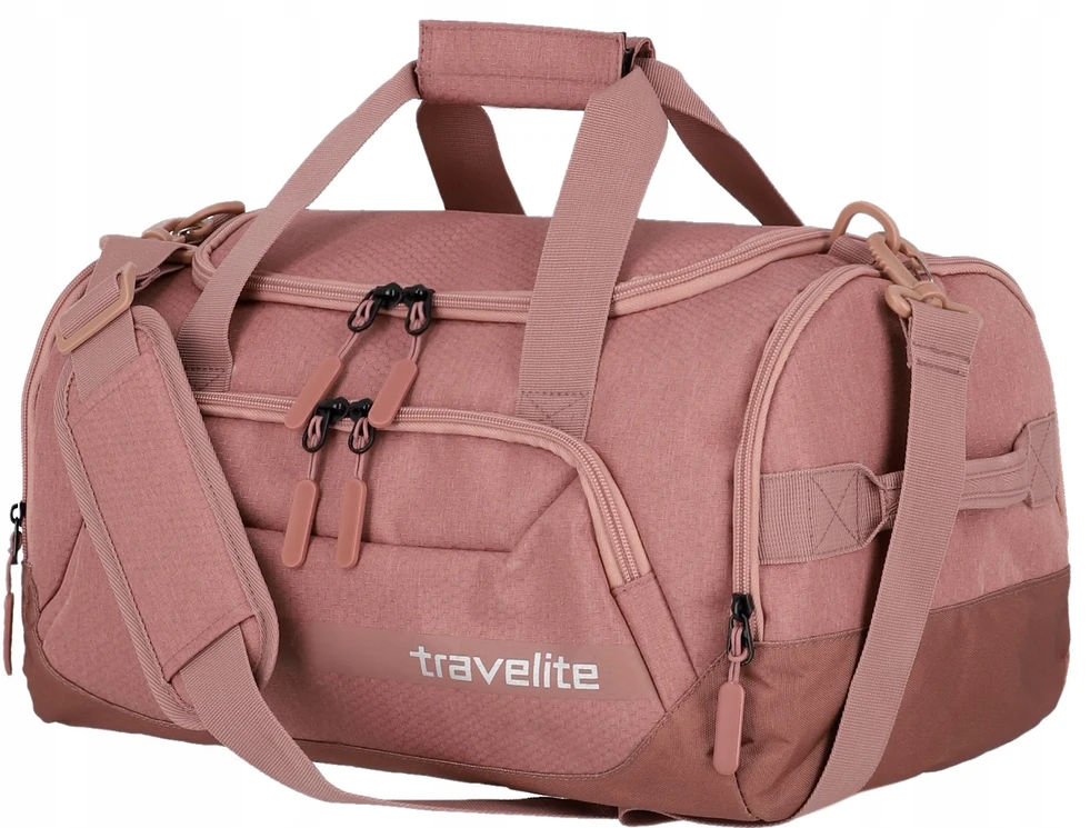 Travelite Kick Off S savaitgalinis treniruočių krepšys, rožinis, 23l