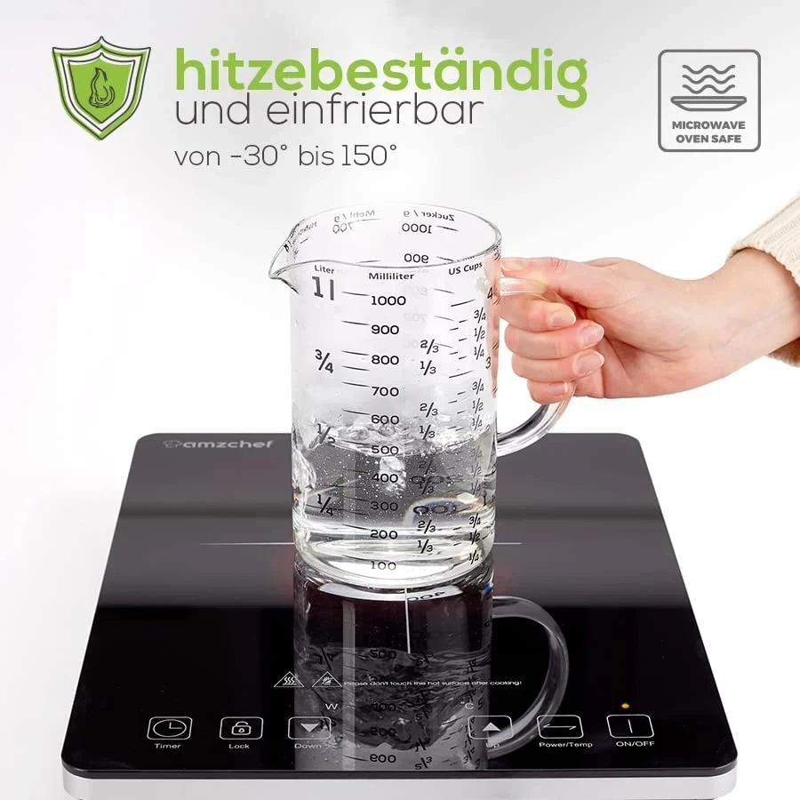 TreeBox matavimo šaukštų rinkinys 500 ml + 1000 ml, DE ženklinimas
