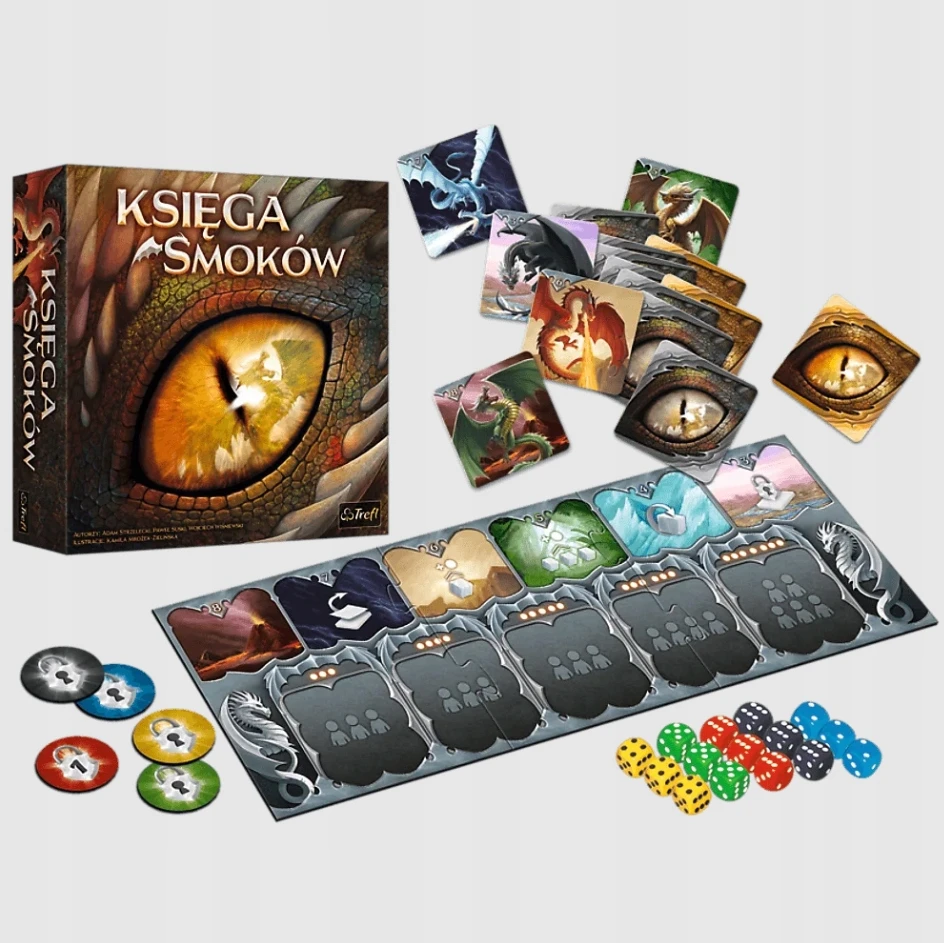 Trefl Book of Dragons stalo žaidimas