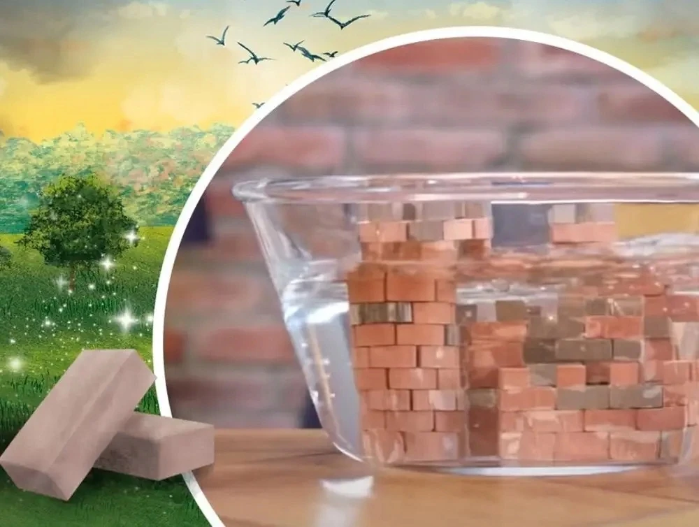 Rankdarbių rinkinys piramidės statybai Brick Trick Travel Trefl
