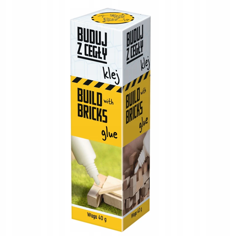 Trefl CREFL BRICK TRICK 61556 Klijai 40g Konstrukcija su plyta