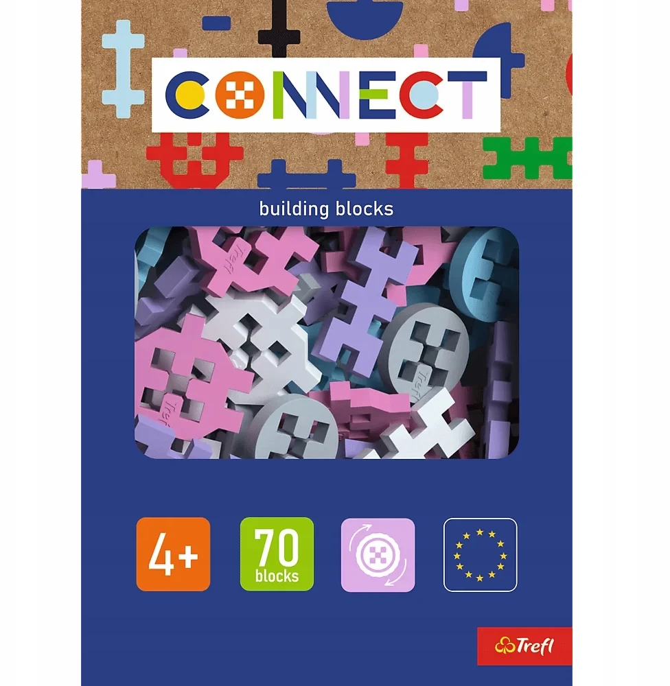 TREFL klocki Connect Basic 70 61982