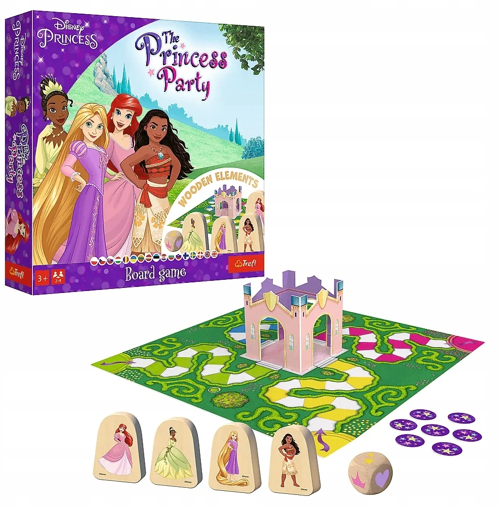 TREFL 02434 Disney The Princess Party stalo žaidimas