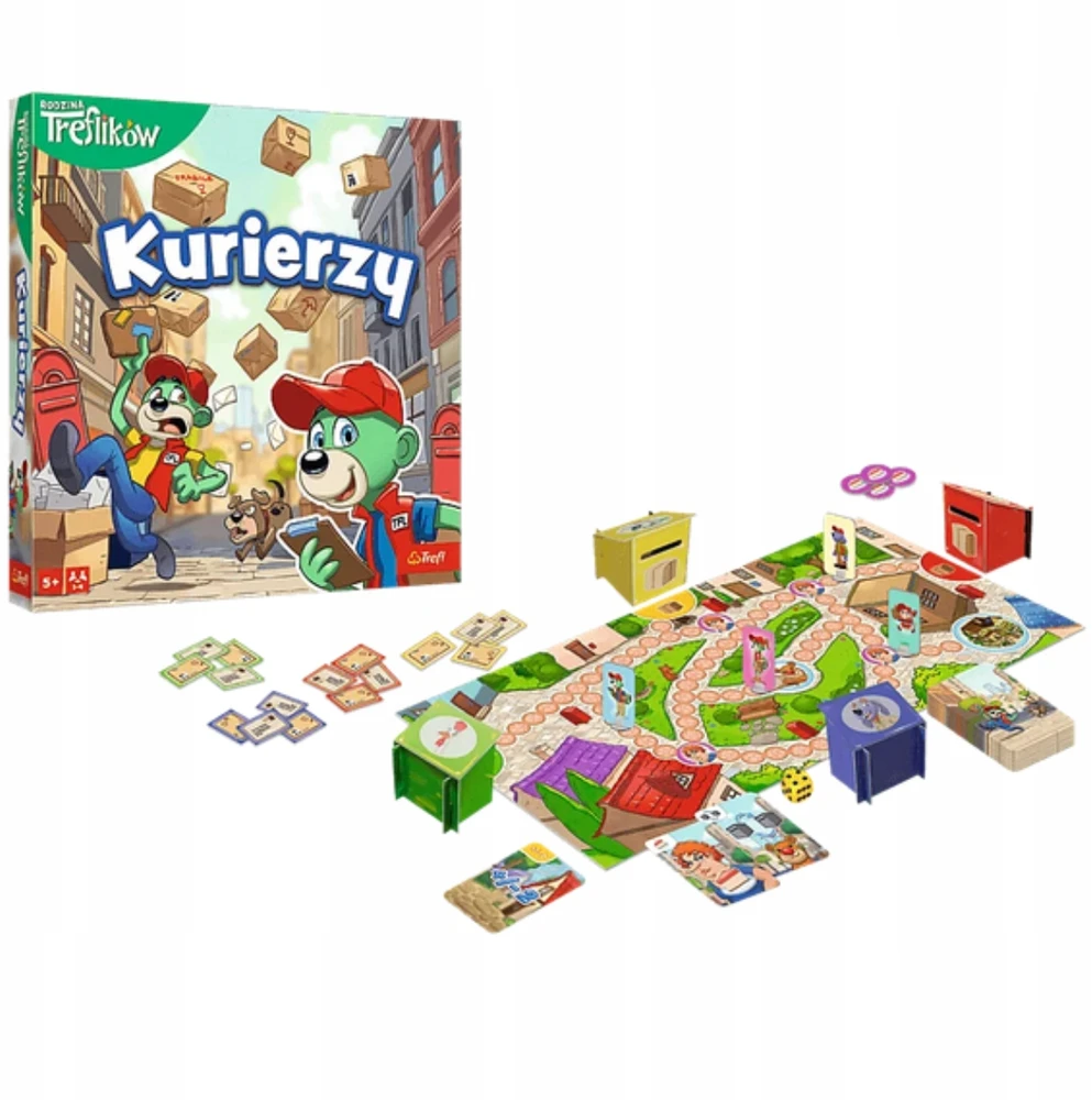 Treflik Family Trefl Couriers Game 02815