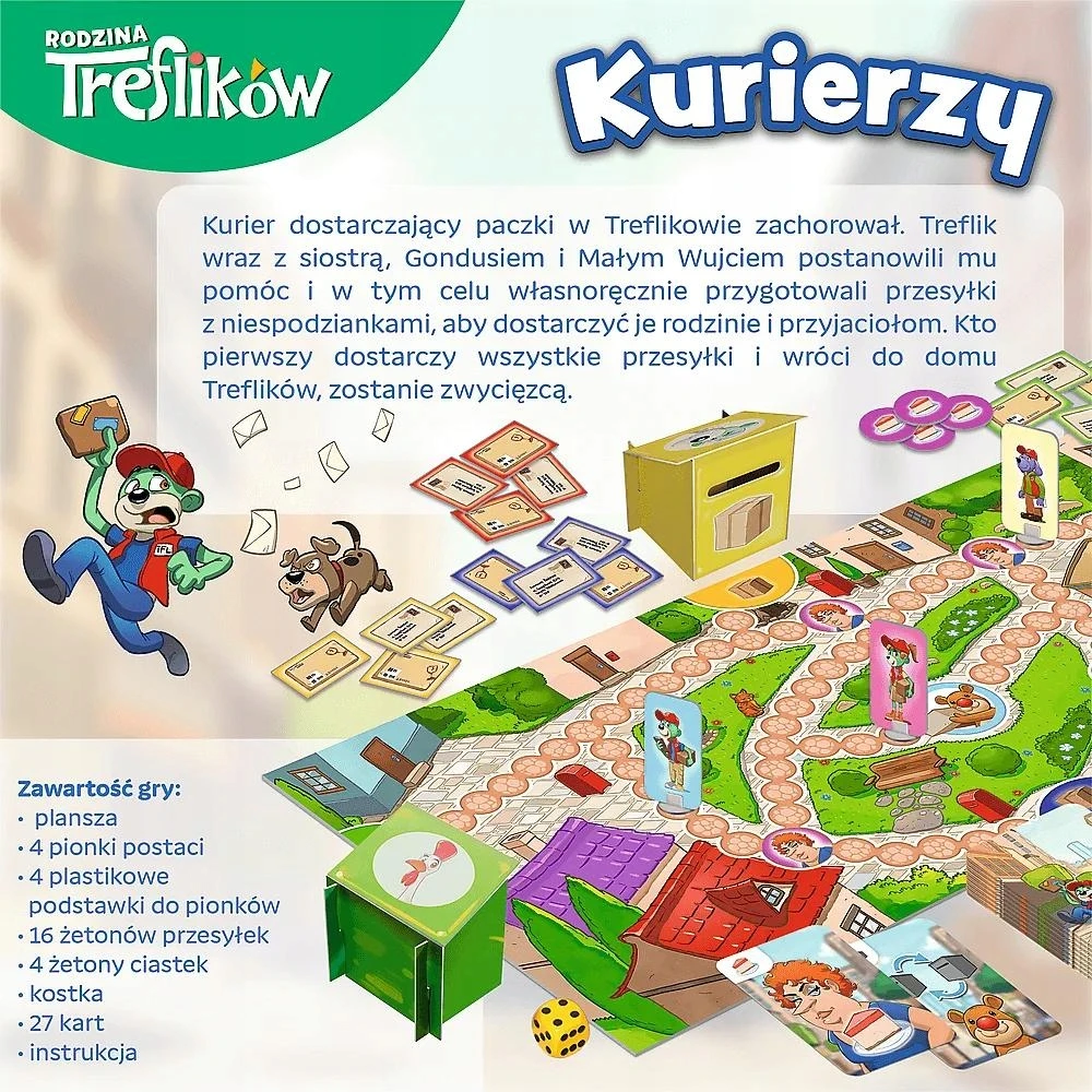 Treflik Family Trefl Couriers Game 02815